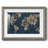 Navy Atlas - Matted and Framed Under Glass, Large Living Room Wall Art-256569369