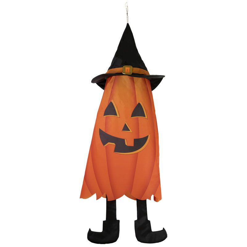 Pumpkin 3D Cone Windsock
