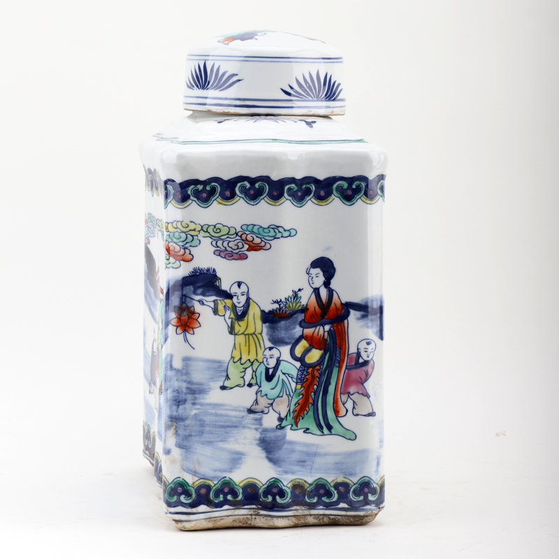 Handmade Porcelain China Jar
