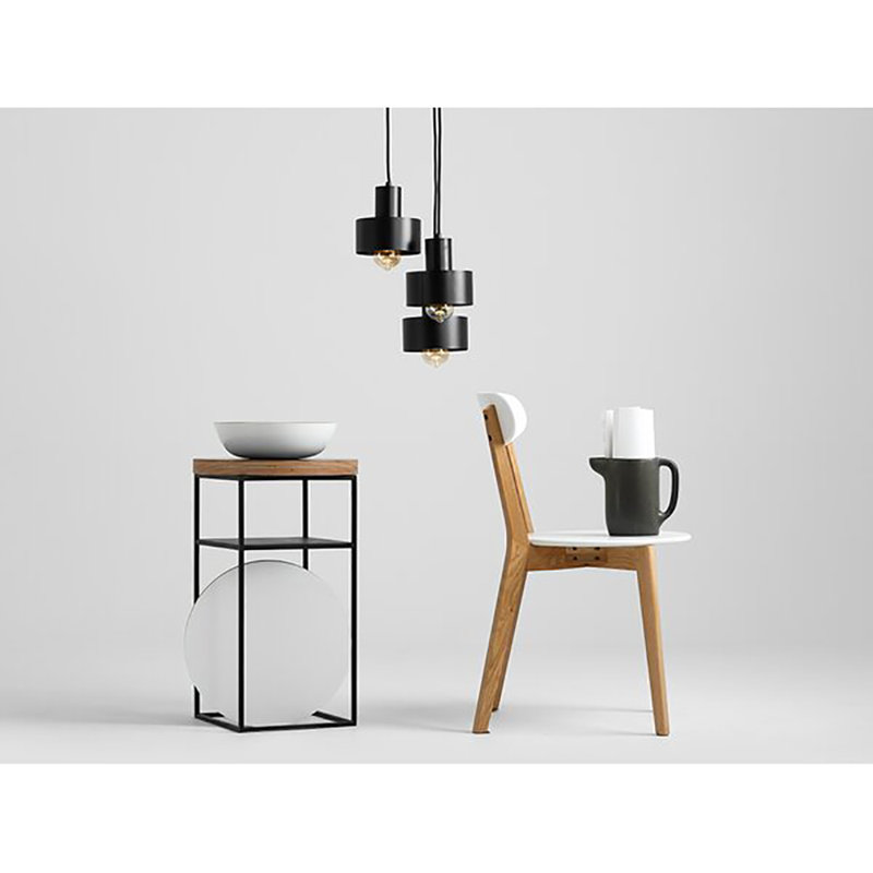 Mccary 3 - Light Black Cluster Pendant