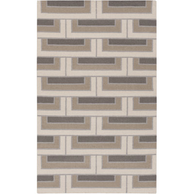 Durgan Wool Geometric Indoor Rug