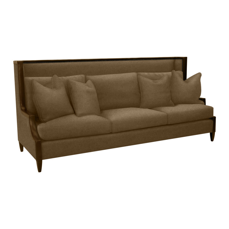 Sofa, 109-08, Coffee Bean, Hair on Hide/Zebra in the Wild