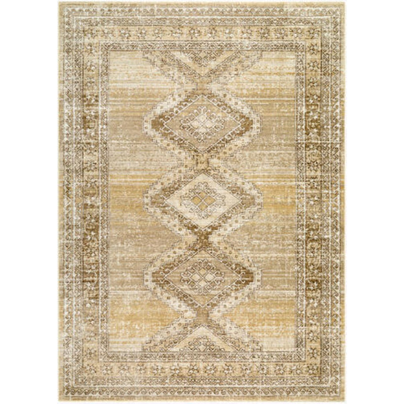Tapis d'intérieur tissé à la machine Boston, Tapis de couloir 2 pi 6 po x 7 pi 3 po