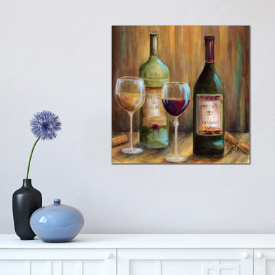 Elegant Whites 1 Piece Wrapped Canvas Painting