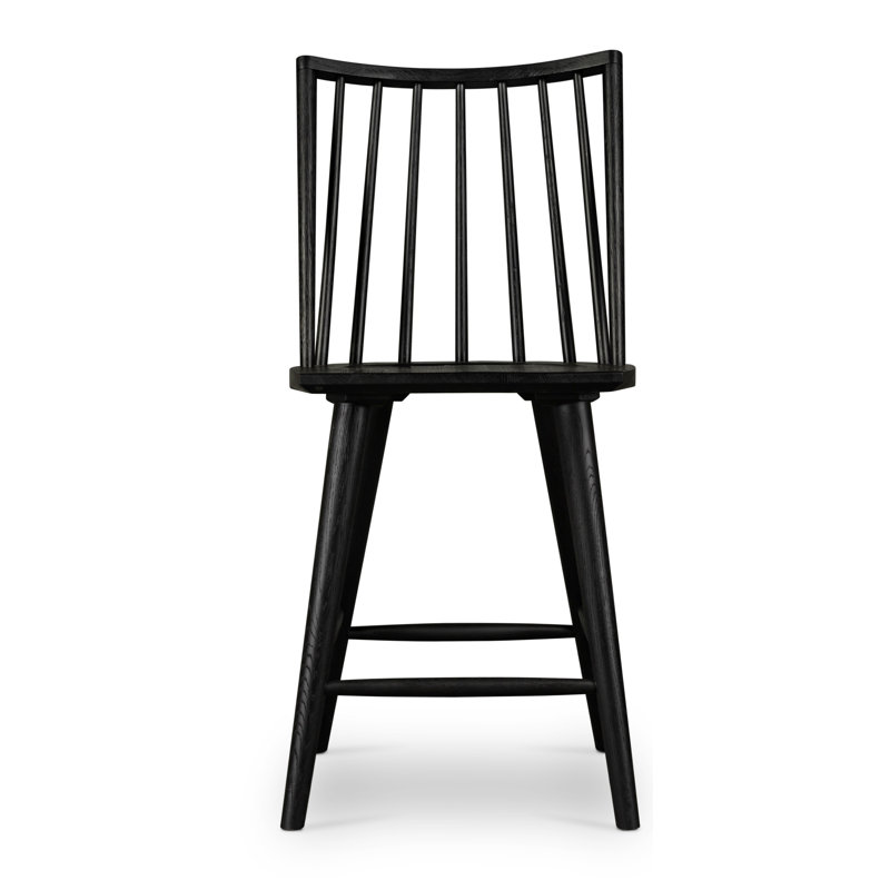 Lewis Stool, Black, Counter Stool (24" Seat Height)