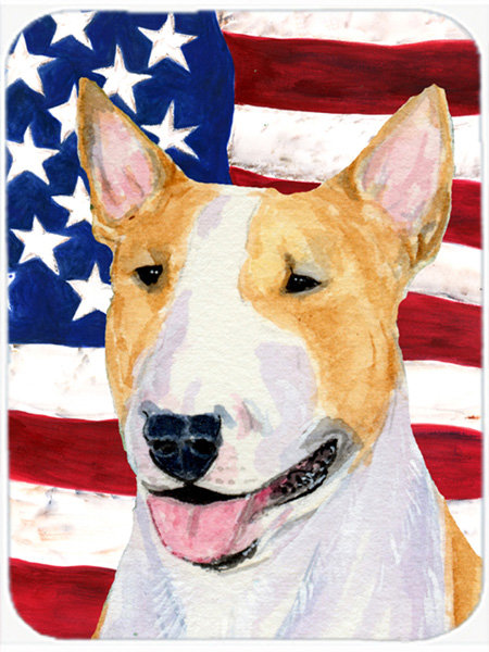 Planche à découper trinx American American Flag avec Bull terrier