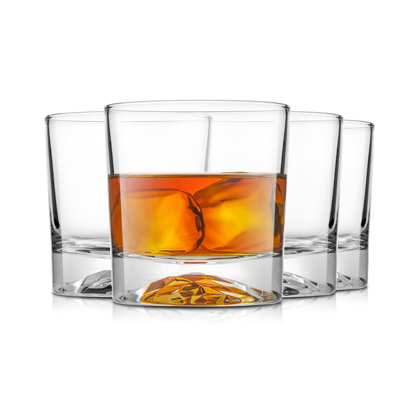 JoyJolt Radiant Double Old Fashioned Tumblers, 10oz.
