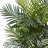 54'' Faux Palm Tree in Stone Planter