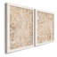 Toile encadrée noyer damassé I-Premium - prête à être suspendue-97673882-97673881