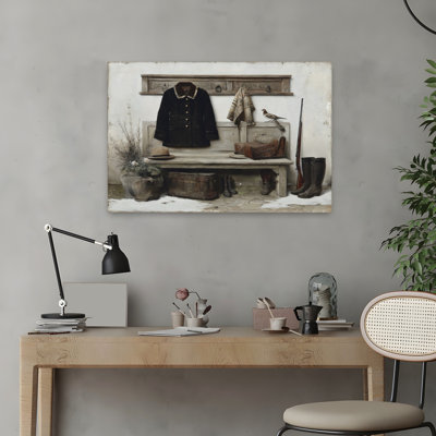 «Hunting Essentials Abstract», reproduction d'art mural contemporain