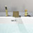 Roman Deck Waterfall Faucet with Diverter-98364811