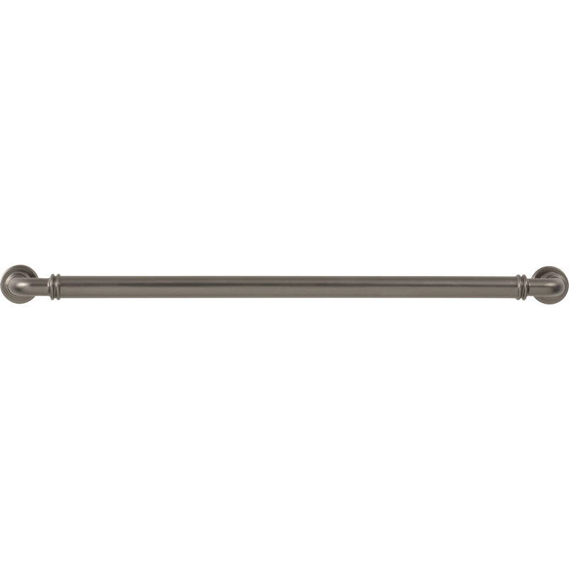 Cranford Bar Pull, Ash Gray, 12" Center to Center