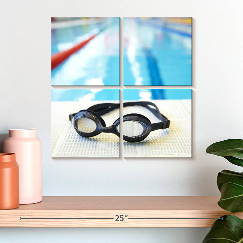 Lunettes de piscine, H 18 po x l 18 po