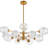 Andi 12 - Light Dimmable Bell Chandelier