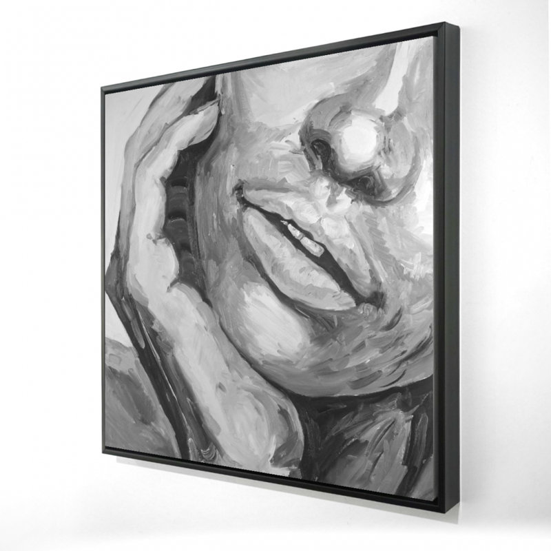 " Irresistible Lips ", 24" H x 24" W