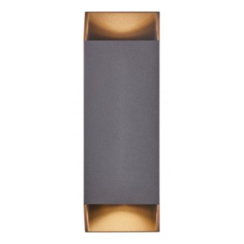 Nico 23.5cm H Outdoor Flush Mount, Anthr