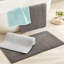 1 tapis de bain réversible 100% coton touffeté 3000 g / m² blanc-1906663290