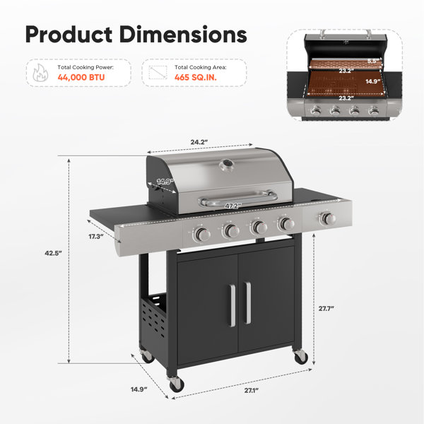 Dimensions du produit