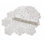 Shimmer Snowflake Polyester Geometric Placemat