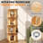 360° Rotating Bookshelf, Space-Saving Corner Bookcase For Bedroom, Living Room, Or Study-925577822
