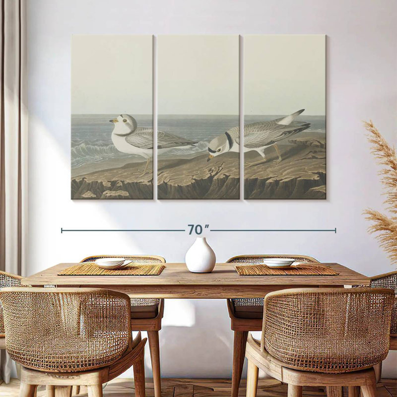 Brampt Piping Plover, 42" H x 65" W