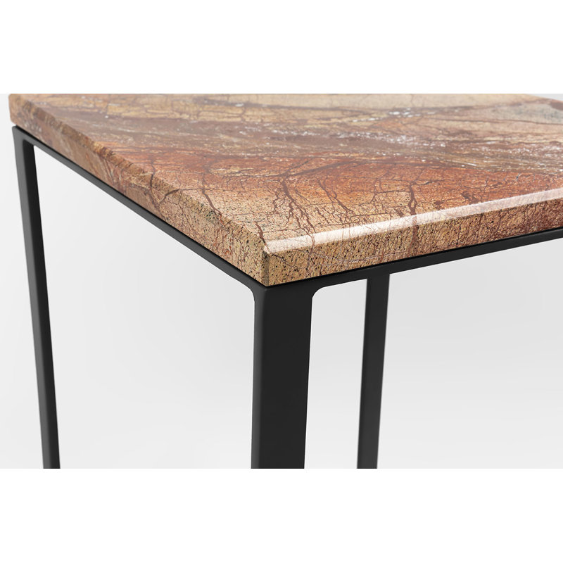 Akmal Frame End Table, Black