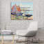 Citation artistique «Je suis le chat qui marche seul». Toile tendue par William Maxwell-484550351