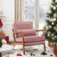 Upholstered Corduroy Armchair