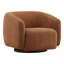Fawn Swivel Chair Rust