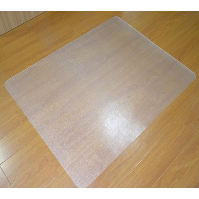Rectangle Chair Mat with Beveled Edge for Firm Surfaces