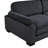 Brinsley 135" Modern Modular Sofa with Corduroy Fabric, Adjustable Backrest, 5 Pillows-1415782991