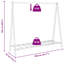 Meservey 106cm Clothing Rack