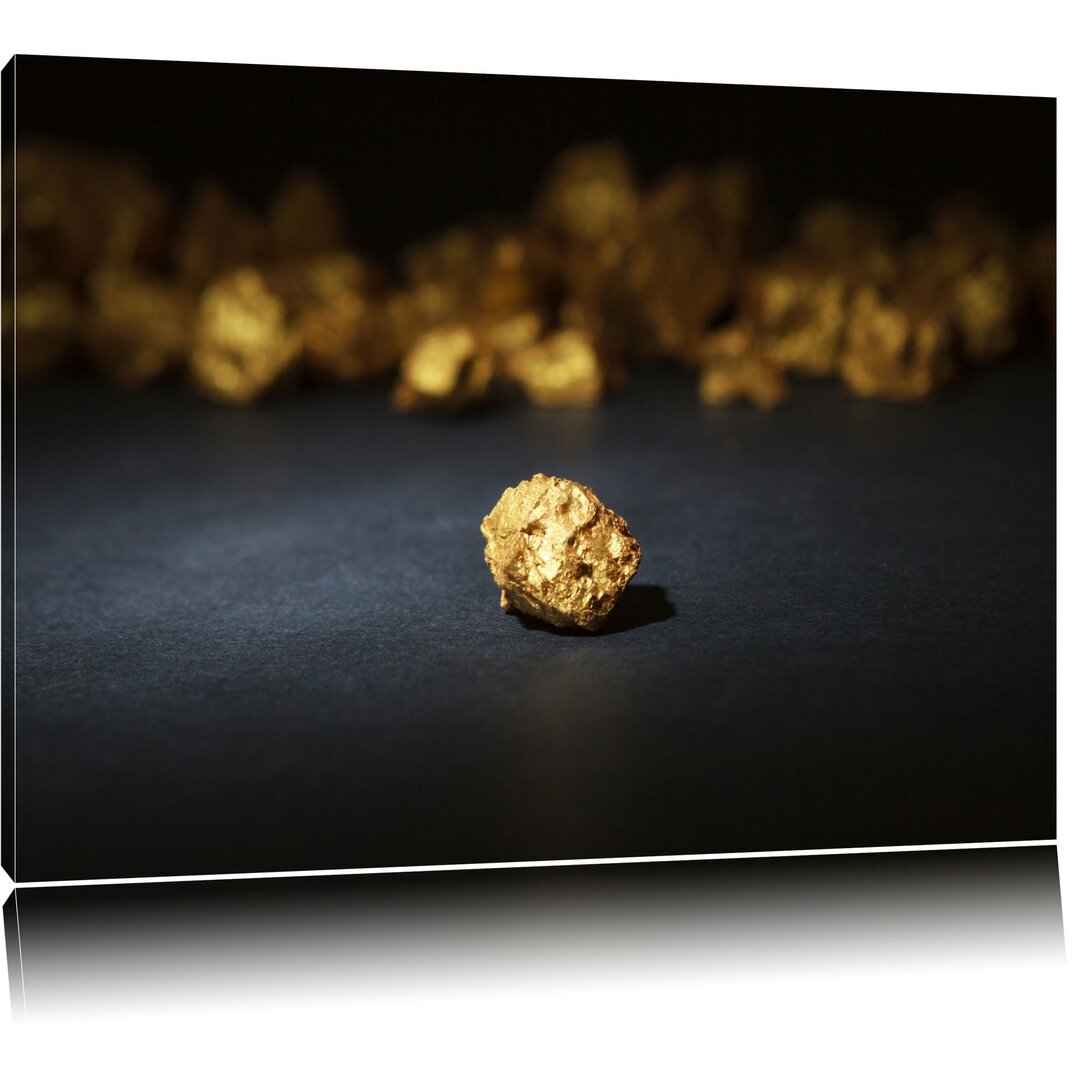 Leinwandbild Goldnugget