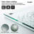 36"W x 76"H Fully Frameless Single Fixed Shower Panel-123108485