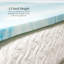 Surmatelas en mousse viscoélastique 1,5 "Marceline-1234815988
