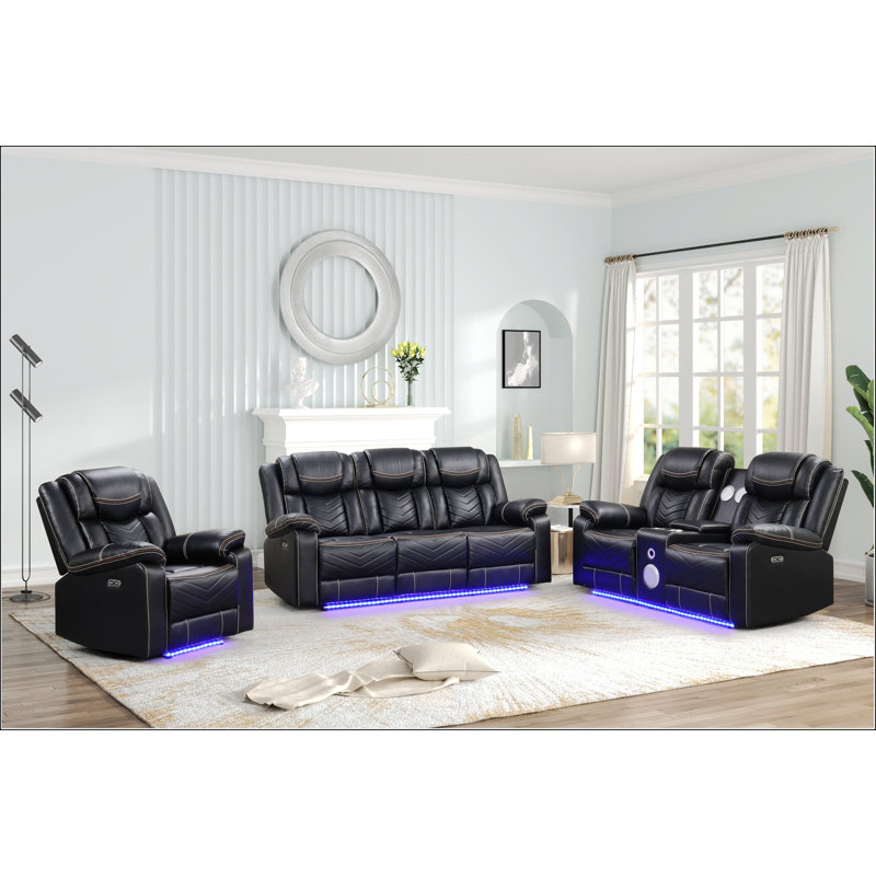 Fauteuil inclinable électrique DEL Modern