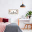 Cadre flottant Laguna Beach Pink Palms, design par Natalie Carpentieri-1422701037-1422701039