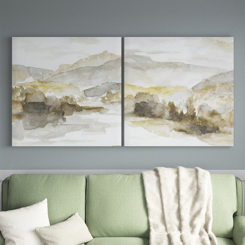 Sahara Sands I - 2 Piece Wrapped Canvas Print, 40" H x 40" W x 1" D