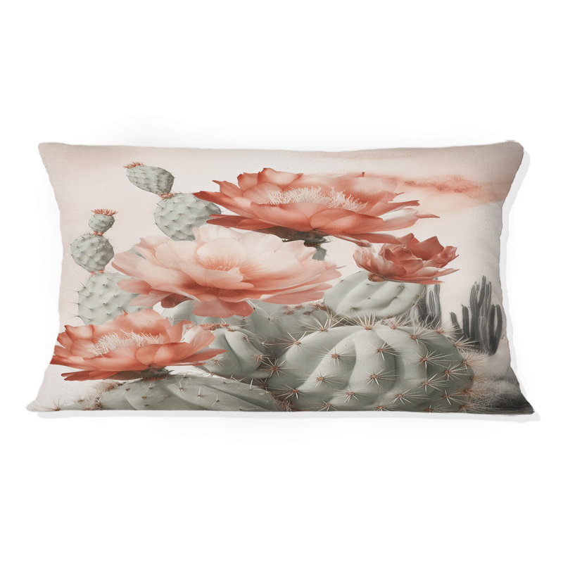 Coussin Red Desert Cactus