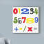 « kids room numbers », art sur toile-33522404