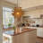 1-Light Pendant Lights Brown Flower Rattan-516843058