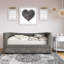 Lit de jour simple rembourré avec couchette-43008411