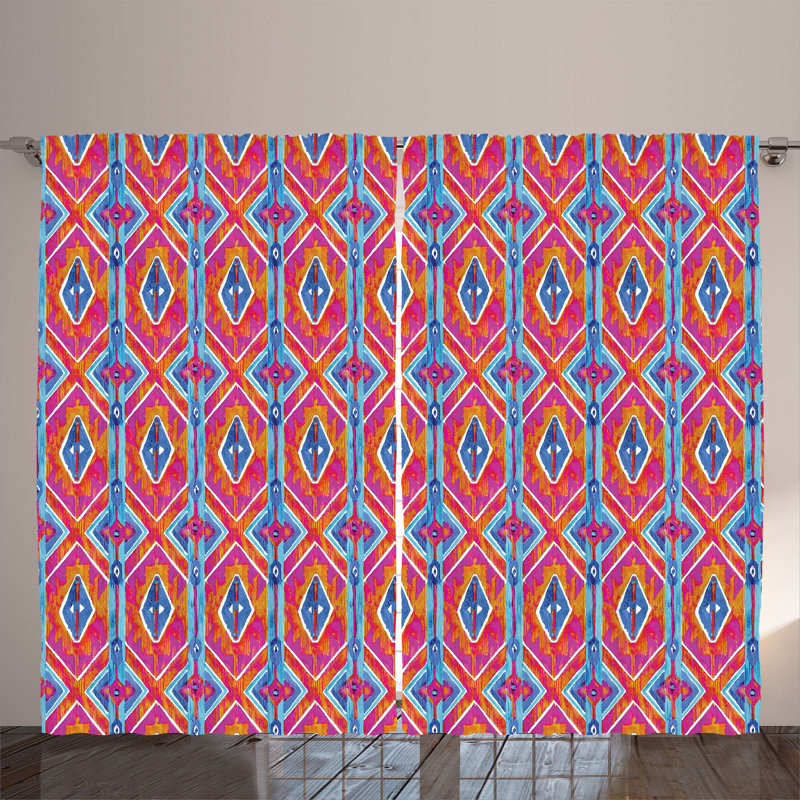 Semi Sheer Curtain Pair