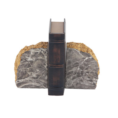 Rustic Domed Rock Bookends