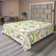 Ambesonne, drap plat floral pivoines, art botanique printanier