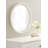 Round Beaded Bathroom Mirror