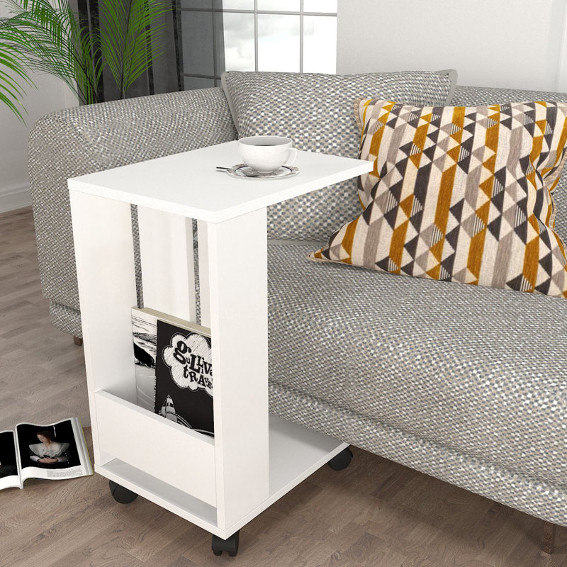 Lauralea End Table, White