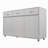 Three Doors Side Table-Grey