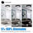 9.5 Inch LED Flush Mount Ceiling Light with Black Frame, 4000K Natural White, Dimmable, 15W 1050LM, Super Slim LED Ceiling Light Fixture, for Closet, Basement, Hallway, ETL Listed-68001347-90976939