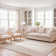 Kiki Jute/Sisal Marble/Linen Area Rug